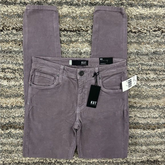 KUT From The Kloth Mia Toothpick Skinny Corduroy Jeans Sz 2 NWT | KUT Skinny - - Picture 1 of 12